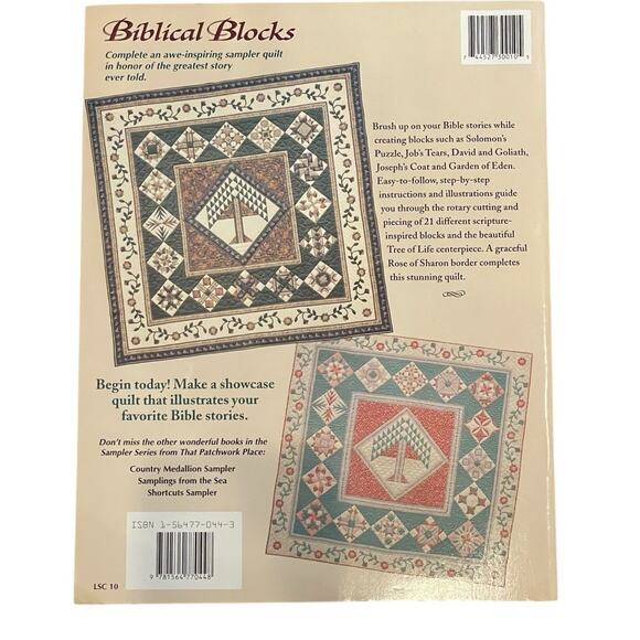 That Patchwork Place BIBLICAL BLOCKS Sampler Series Quilt Pattern Book Quilting - Picture 2 of 3
